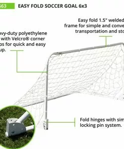 Champion 3'x6' Easy Fold Soccer Goal 11 Champion 3'x6' Easy Fold Soccer Goal -Soccer Shop 4