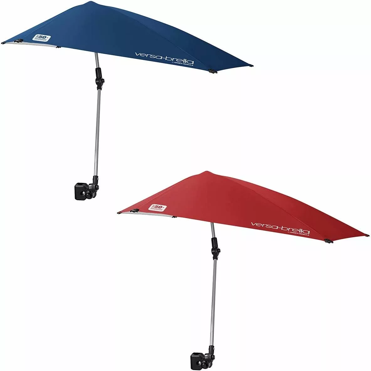 SKLZ Versa Brella Adjustable 5-Way Umbrella w/ Universal Clamp Firebrick Red 3 SKLZ Versa Brella Adjustable 5-Way Umbrella w/ Universal Clamp Firebrick Red - Image 3