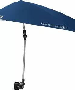 SKLZ Versa Brella Adjustable 5-Way Umbrella w/ Universal Clamp Firebrick Red