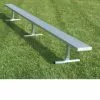 National Rec 15' PORTABLE Aluminum Team Player Bench
