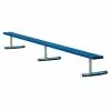15' Portable Aluminum Powder Coated Player Bench, BEPI15C