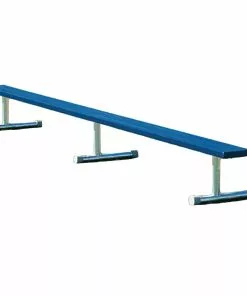 15' Portable Aluminum Powder Coated Player Bench, BEPI15C