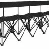 Travelbench TBLG5 El Grande Folding Soccer Bench w/ Backrest, 5-seater