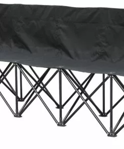 Kwik Goal 6 Seat Kwik Bench Folding Soccer Bench, 9B906 Red -Soccer Shop a07 244blk 6