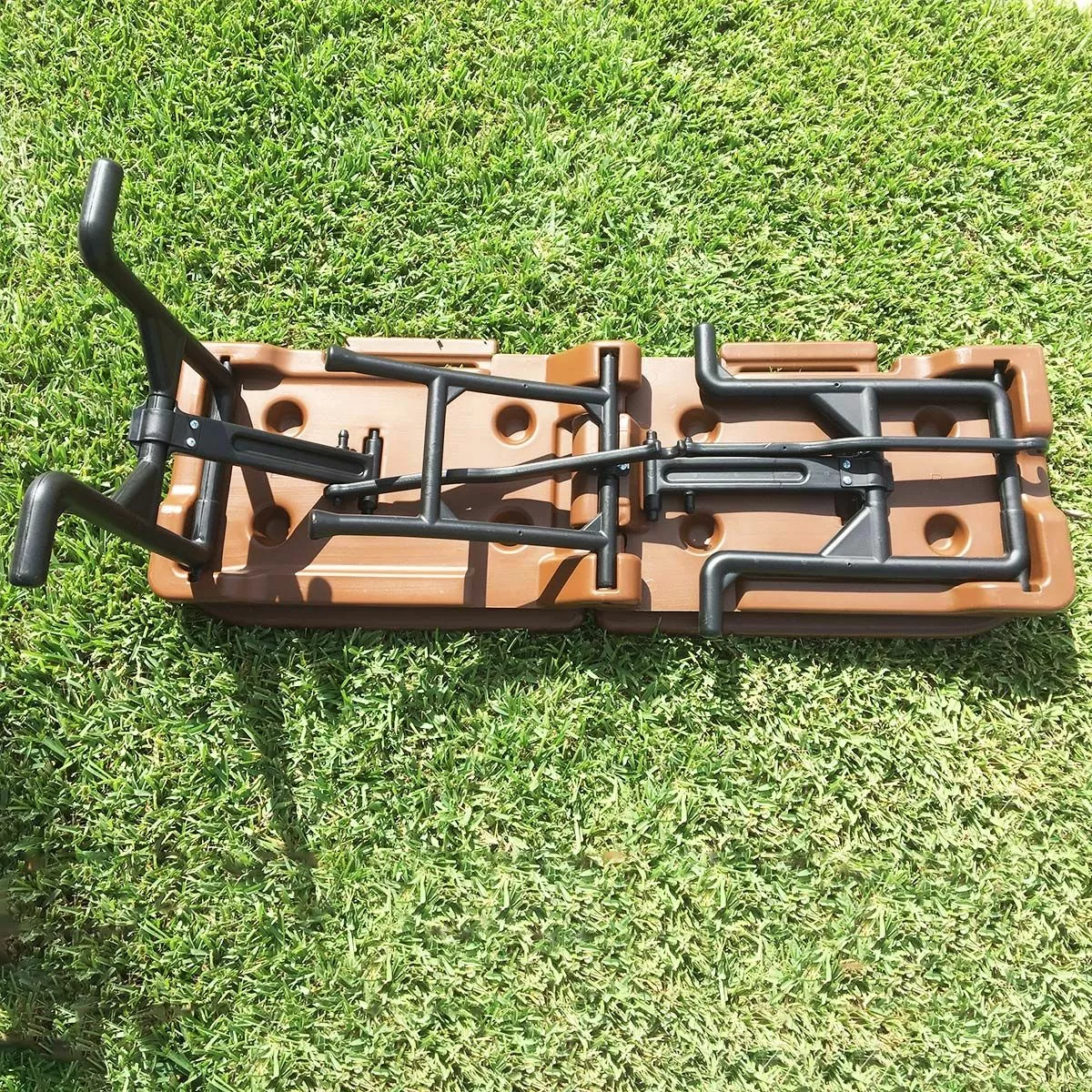 Port-A-Bench Folding Portable Bench Brown 7 Port-A-Bench Folding Portable Bench Brown - Image 7