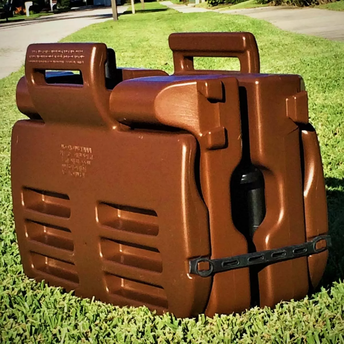 Port-A-Bench Folding Portable Bench Brown 3 Port-A-Bench Folding Portable Bench Brown - Image 3