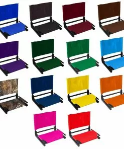 Stadium Chair Bleacher Seat (SC2), Standard Model Purple -Soccer Shop a07 750 new colors