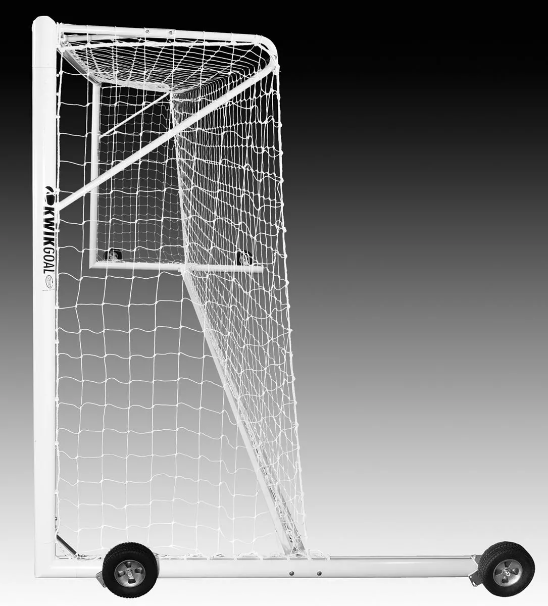 Kwik Goal Fusion 120 8'x24' Soccer Goal w/ Wheels, 2B3906 5 Kwik Goal Fusion 120 8'x24' Soccer Goal w/ Wheels, 2B3906 - Image 5