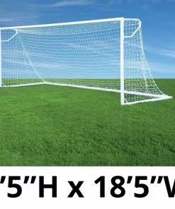 Jaypro 6.5'x18.5' Round Nova Club Goals, RCG-18S (pair)