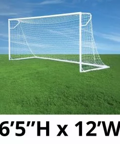 Jaypro 6.5'x12' Round Nova Club Goals, RCG-12S (pair)