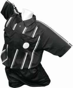 Kwik Goal Premier Referee Jersey, 15B6 Black