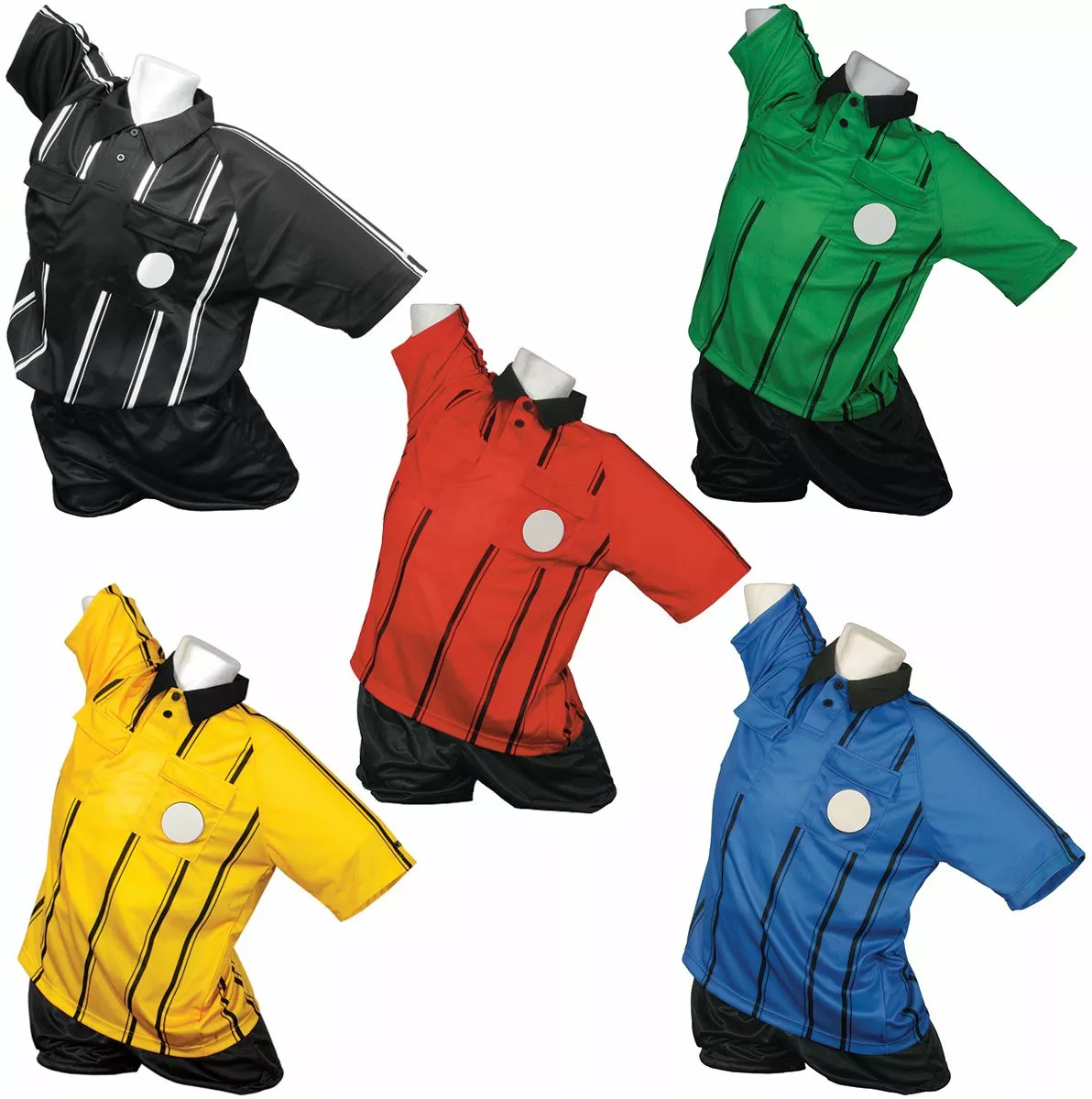 Kwik Goal Premier Referee Jersey, 15B6 Black 2 Kwik Goal Premier Referee Jersey, 15B6 Black - Image 2