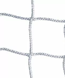 Jaypro 8'x24'x4'x10' Official Soccer Nets 3mm, WHITE SCN-24 (pair)