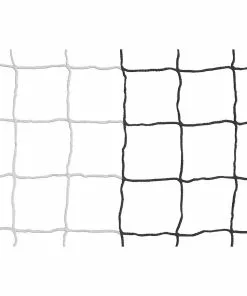 Kwik Goal 8'x24'x3'x8.5', Evolution Black/White Striped 3mm Soccer Net