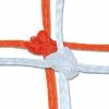 Champro 8'x24'x4'x10' 6MM Braided Soccer Nets,NS6 (pair) Orange