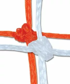 Champro 8'x24'x4'x10' 6MM Braided Soccer Nets,NS6 (pair) Orange