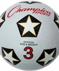 Champion Rubber Soccer Ball, Size 3, 4 & 5 -Soccer Shop a11 691 3