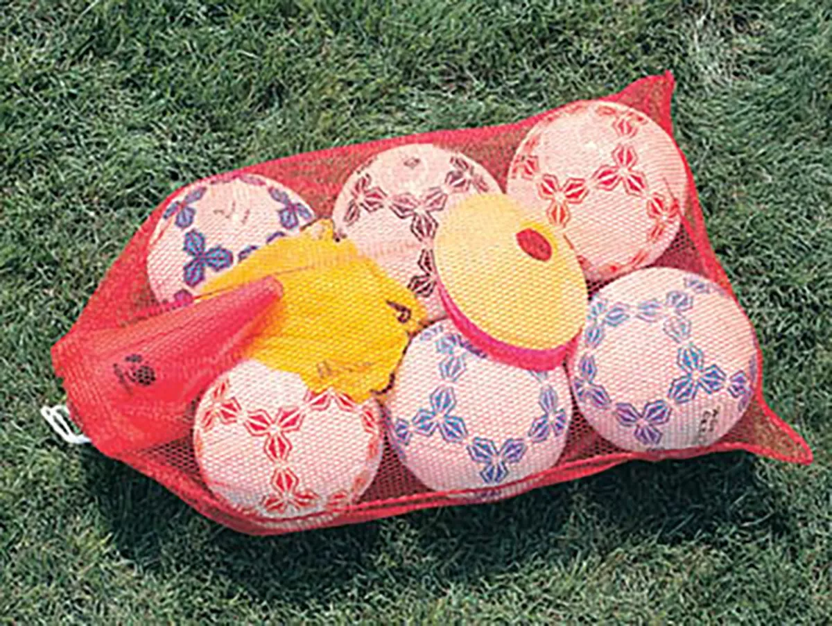 Champion RED Mesh Equipment Bag, MB21RD 2 Champion RED Mesh Equipment Bag, MB21RD - Image 2