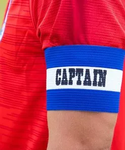Soccer Captain's Armband, Adult Red -Soccer Shop a11 731 new 01