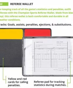 Champion Soccer Referee's Wallet 9 Champion Soccer Referee's Wallet -Soccer Shop a11 764 new 02