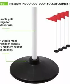 Champion Premium Turf Official Soccer Corner Flags, set of 4, SCF60 -Soccer Shop a11 766 new 04