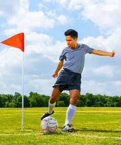 Champion Fold-A-Flag Folding Soccer Corner Flags, set of 4, SCF50 -Soccer Shop a11 767 new 06