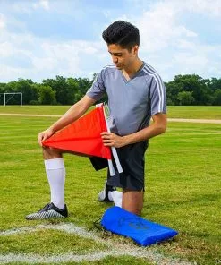 Champion Fold-A-Flag Folding Soccer Corner Flags, set of 4, SCF50 -Soccer Shop a11 767 new 07
