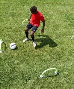 Kwik Goal 19"W Soccer Training Arches, Hi-Vis Green, 16A1324 7 Kwik Goal 19"W Soccer Training Arches, Hi-Vis Green, 16A1324 -Soccer Shop a11 775 new 02