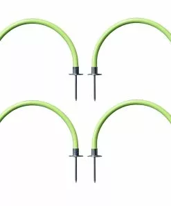 Kwik Goal 19"W Soccer Training Arches, Hi-Vis Green, 16A1324