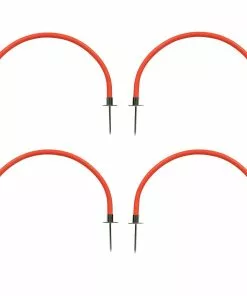 Kwik Goal 25"W Soccer Training Arches, Hi-Vis Orange, 16A1321