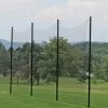 Kwik Goal 14'Hx65'L Multi-Sport Backstop Netting System, 7E101