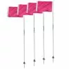 Kwik Goal Pink Soccer Corner Flags, set of 4, 6B520