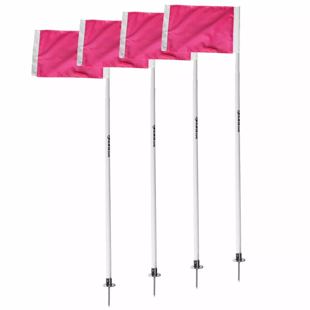 Kwik Goal Pink Soccer Corner Flags, set of 4, 6B520 1 Kwik Goal Pink Soccer Corner Flags, set of 4, 6B520