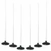 Jaypro Set of 6 All-Surface Coaching Sticks, RBCS-6