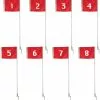 Gill Soccer Field ID Flags, set of 1 through 8
