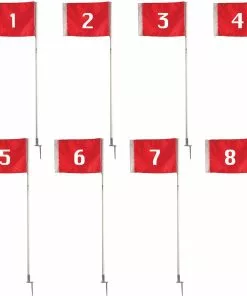 Gill Soccer Field ID Flags, set of 1 through 8