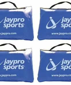 Jaypro Set of 4 Sand Anchor Bags w/ Nylon Strap, SWB-454W 3 Jaypro Set of 4 Sand Anchor Bags w/ Nylon Strap, SWB-454W -Soccer Shop a11 973 inset