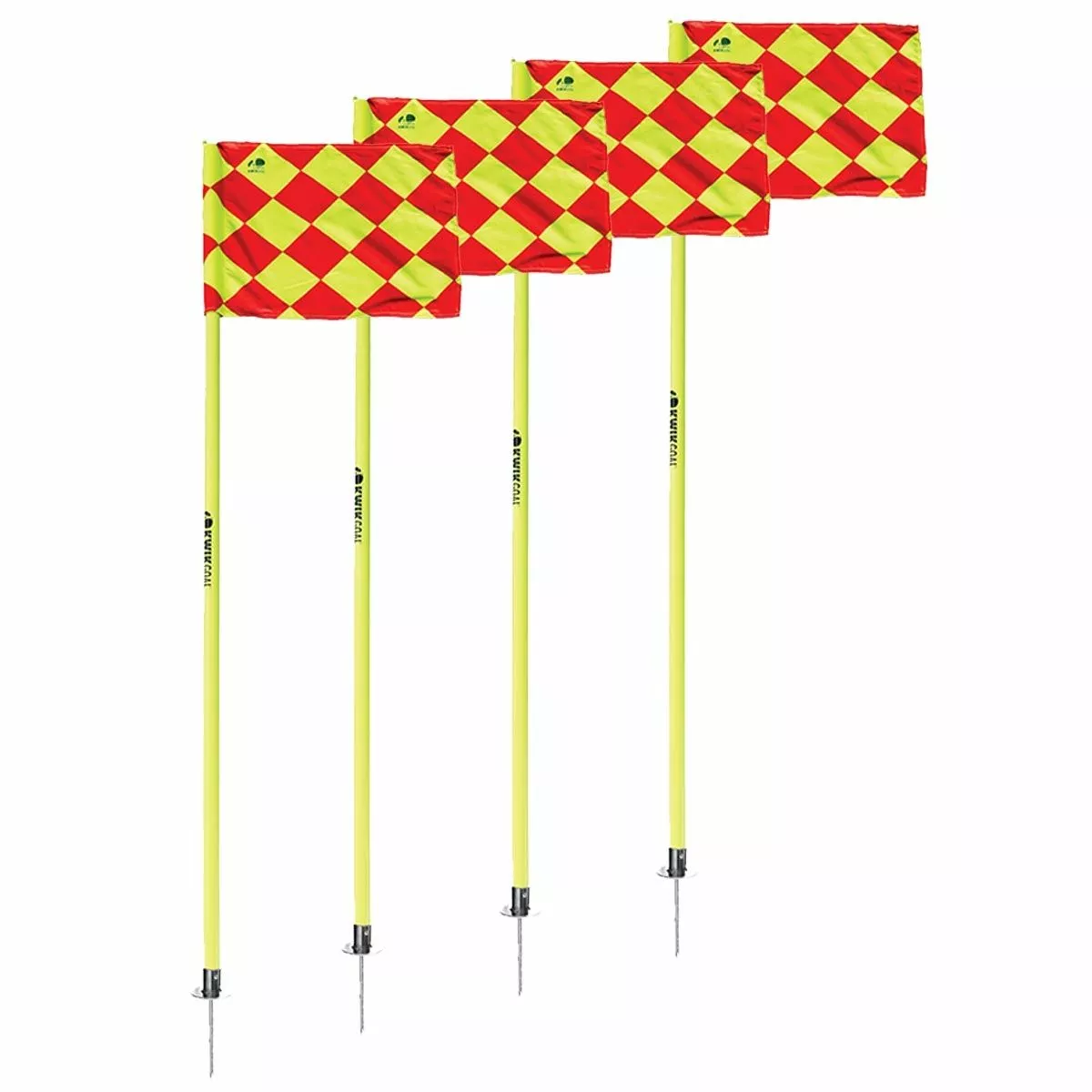 Kwik Goal Evolution Soccer Corner Flags, set of 4, 6B1204 1 Kwik Goal Evolution Soccer Corner Flags, set of 4, 6B1204