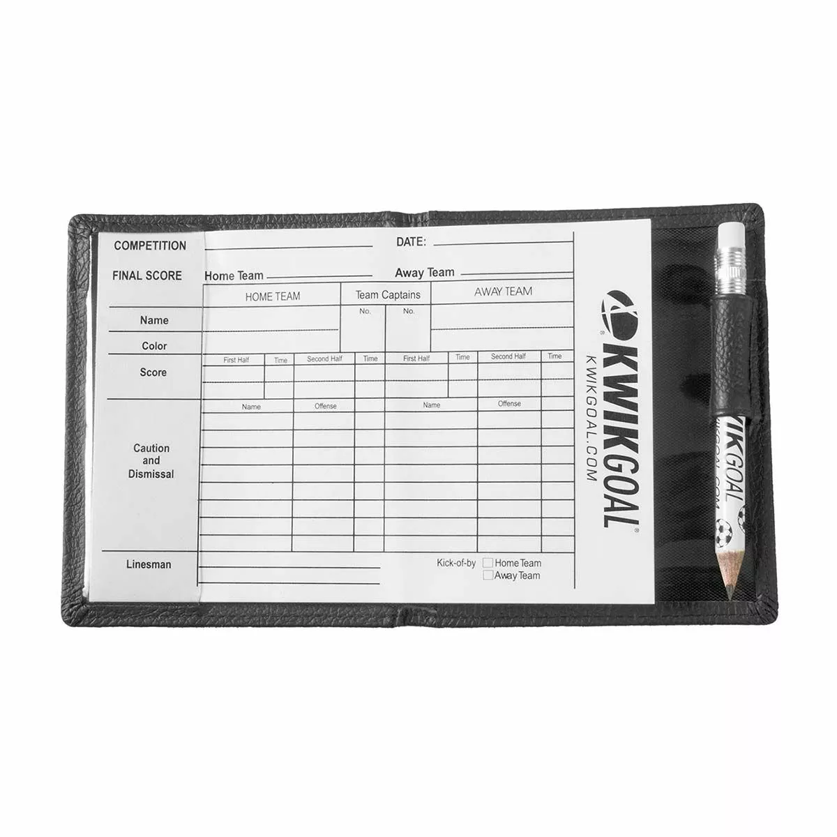 Kwik Goal Leather Soccer Referee Wallet 3 Kwik Goal Leather Soccer Referee Wallet - Image 3