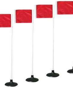 Jaypro Premium Soccer Corner Flags, set of 4