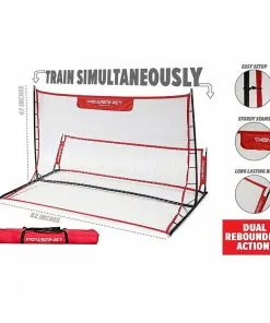 POWERNET Fast Pass Dual-Side Soccer Rebound Trainer 7 POWERNET Fast Pass Dual-Side Soccer Rebound Trainer -Soccer Shop a11 995 01