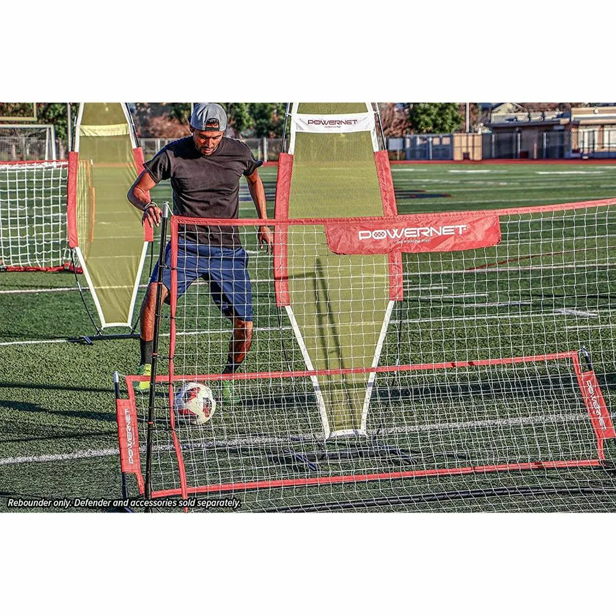 POWERNET Fast Pass Dual-Side Soccer Rebound Trainer 5 POWERNET Fast Pass Dual-Side Soccer Rebound Trainer - Image 5