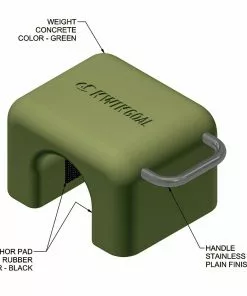 Kwik Goal Set of 4 Soccer Goal Anchor Weights 7 Kwik Goal Set of 4 Soccer Goal Anchor Weights -Soccer Shop a11 997 04