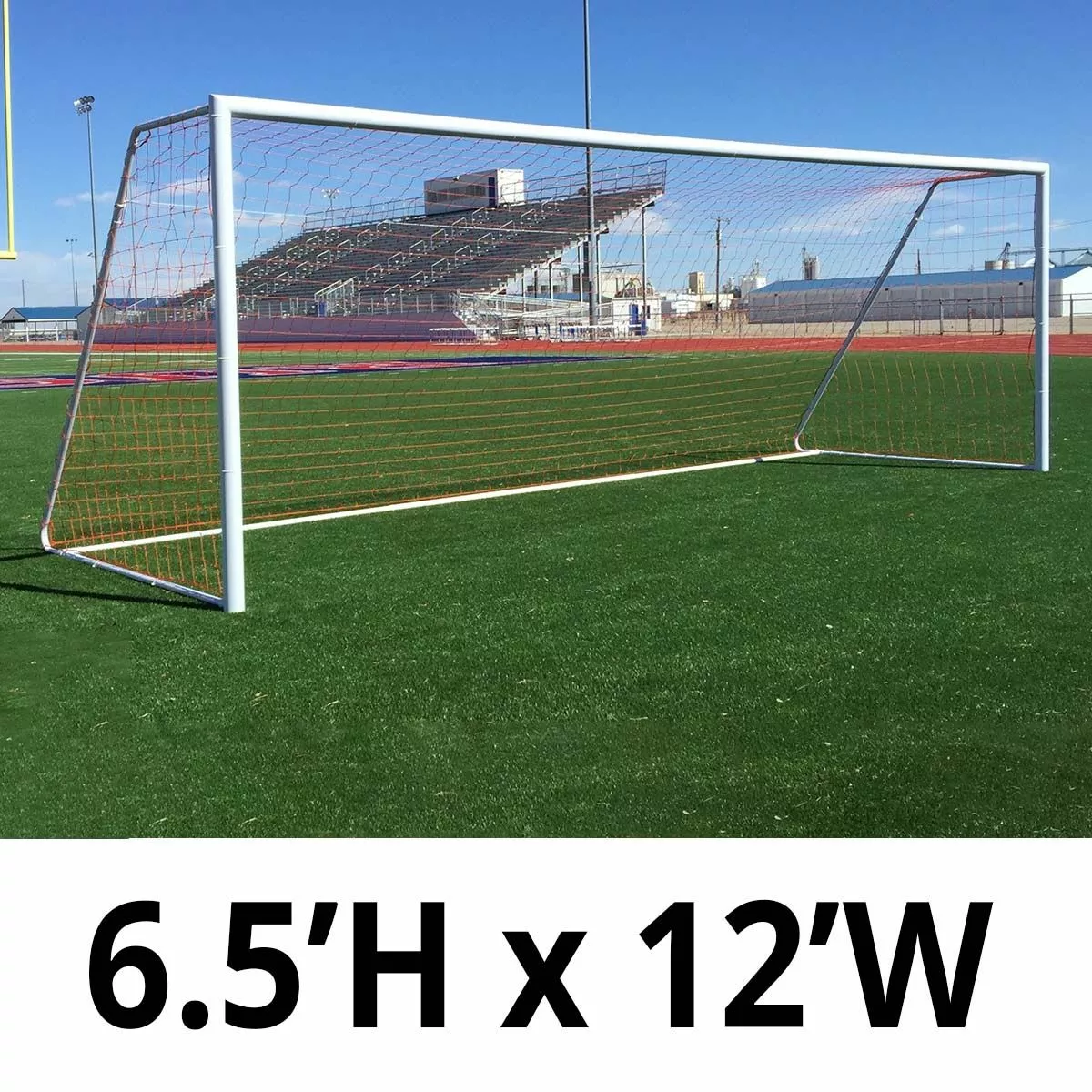 Pro-Bound 6.5'x12' Quick Kick Official Soccer Goal (ea) 2 Pro-Bound 6.5'x12' Quick Kick Official Soccer Goal (ea) - Image 2
