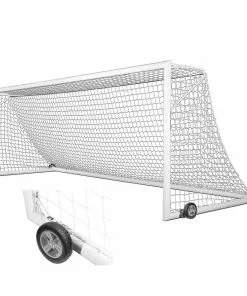 Kwik Goal Pro Premier European 8'x24' Match Soccer Goal w/ Wheels, 2B2001