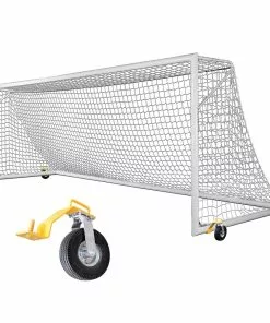 Kwik Goal Fusion 8'x24' Soccer Goal w/ Swivel Wheels, 2B3806SW