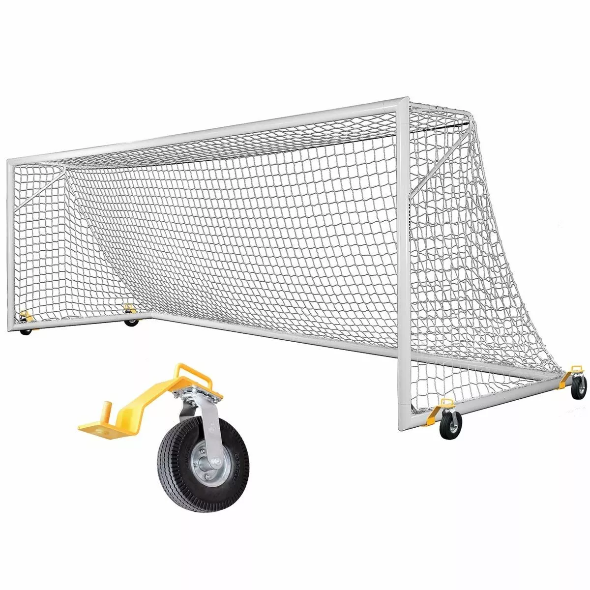 Kwik Goal Fusion 8'x24' Soccer Goal w/ Swivel Wheels, 2B3806SW 1 Kwik Goal Fusion 8'x24' Soccer Goal w/ Swivel Wheels, 2B3806SW