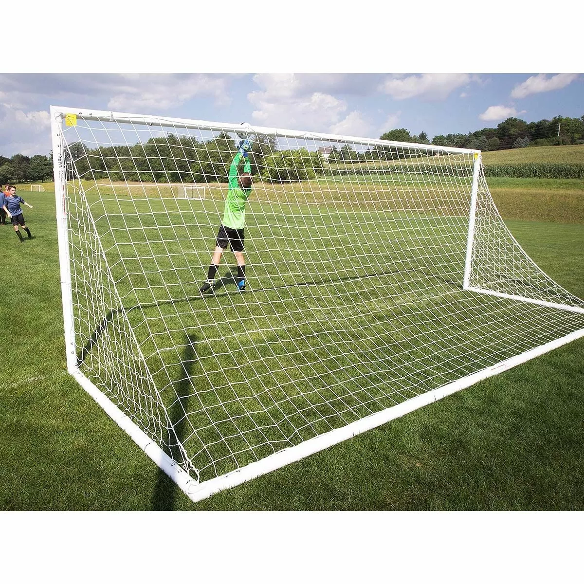 Kwik Goal 6.5'x12' Academy Soccer Goal, 2B5003 3 Kwik Goal 6.5'x12' Academy Soccer Goal, 2B5003 - Image 3