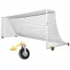 Kwik Goal 8'x24' Deluxe European Club Soccer Goal w/ Swivel Wheels, 2B3006SW