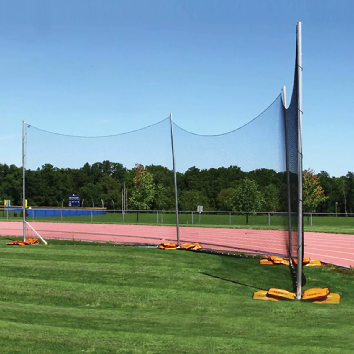 Kwik Goal 15'Hx60'W Portable Backstop Netting System, 7E201 3 Kwik Goal 15'Hx60'W Portable Backstop Netting System, 7E201 - Image 3